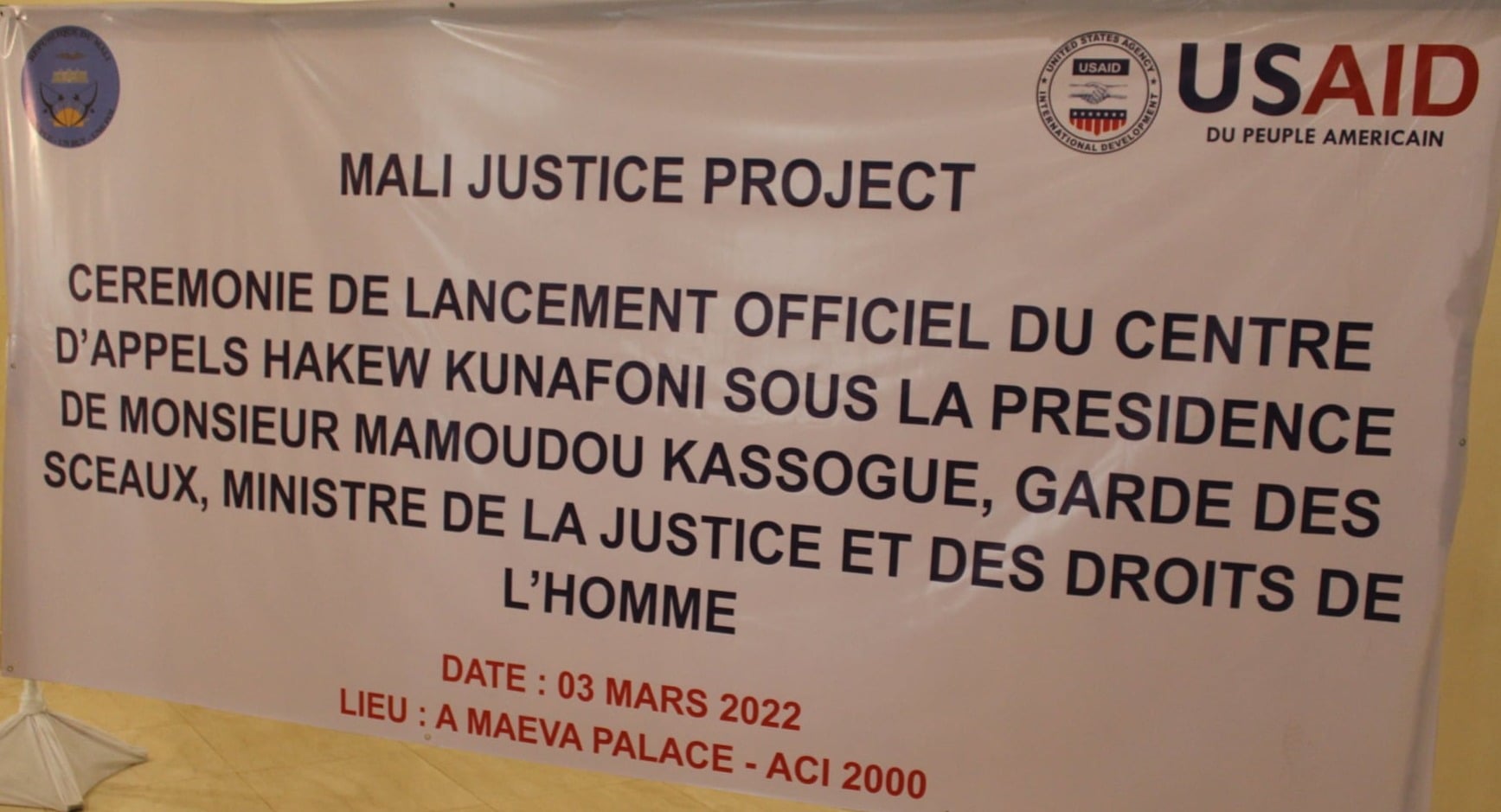 LANCEMENT DU CENTRE D'APPELS #HAKEW_KUNAFONI