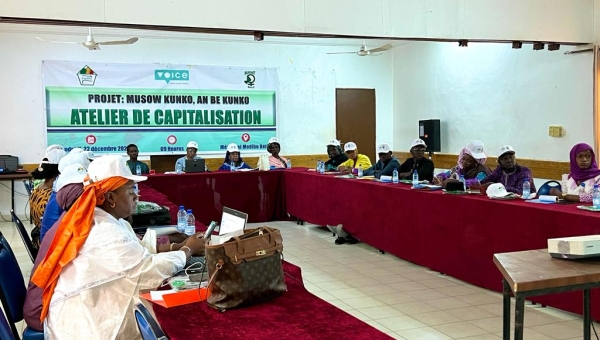 Atelier de capitalisation 