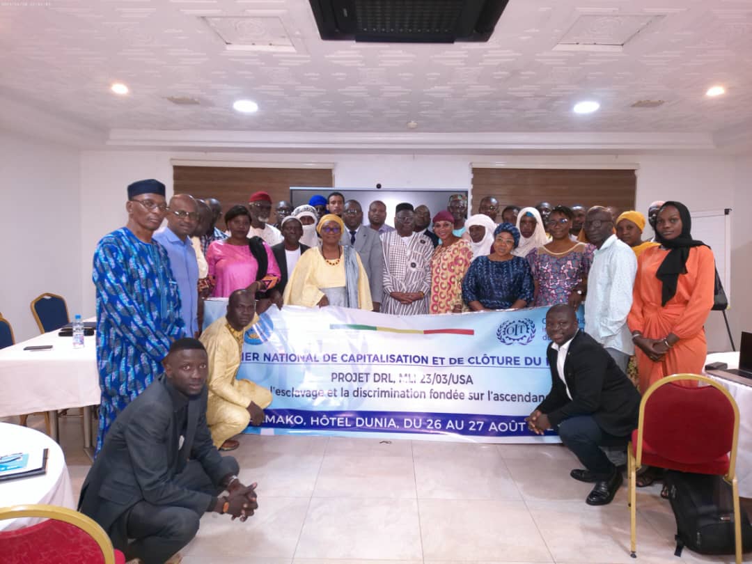 Atelier de capitalisation du projet DRL sur la lutte contre l’esclavage